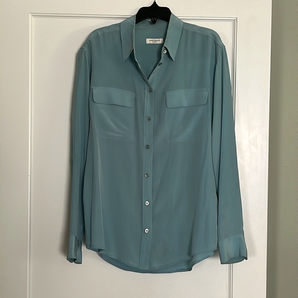 Equipment silk long sleeve